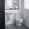 Ideal Standard Tesi Basin 1TH Basin & Semi Pedestal Profile Large Image