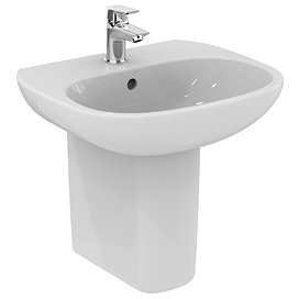 Ideal Standard Tesi Basin 1TH Basin & Semi Pedestal Large Image