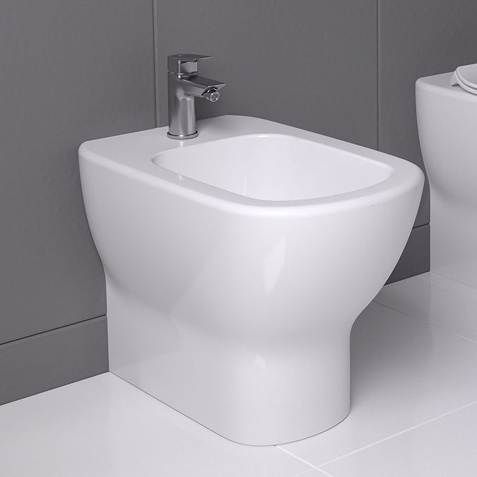 Ideal Standard Tesi Bidet Mixer with Pop-up Waste - A6589AA  Profile Large Image