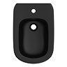 Ideal Standard Tesi Silk Black Wall Hung Bidet additional Large Image