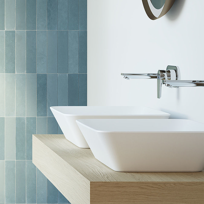 Ideal Standard Tesi Single Lever Built-In Basin Mixer - A6578AA In Bathroom Large Image