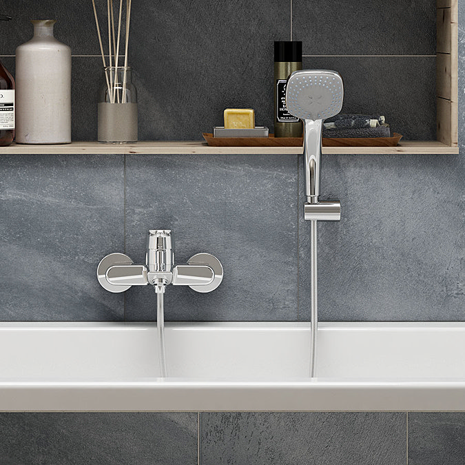 Ideal Standard Tesi Single Lever Exposed Bath Shower Mixer - A6583AA Feature Large Image