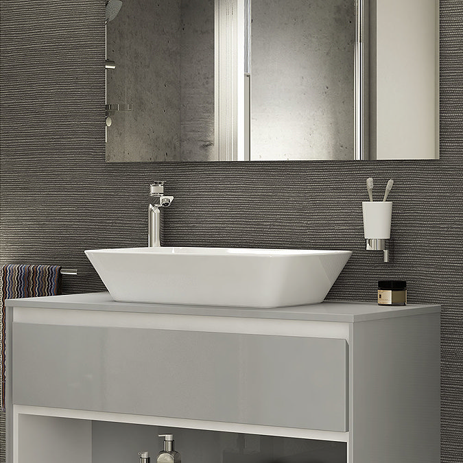 Ideal Standard Tesi Single Lever Tall Basin Mixer - A6575AA In Bathroom Large Image