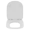 Ideal Standard Tesi Soft Close Thin Toilet Seat & Cover  Standard Large Image