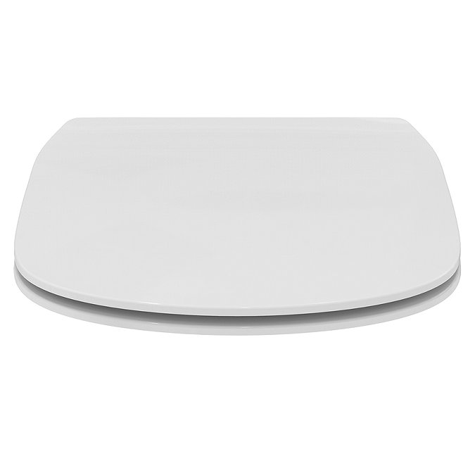 Ideal Standard Tesi Soft Close Thin Toilet Seat & Cover  In Bathroom Large Image