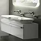 Ideal Standard Tonic II 180mm Spout Wall Mounted Basin Mixer In Bathroom Large Image