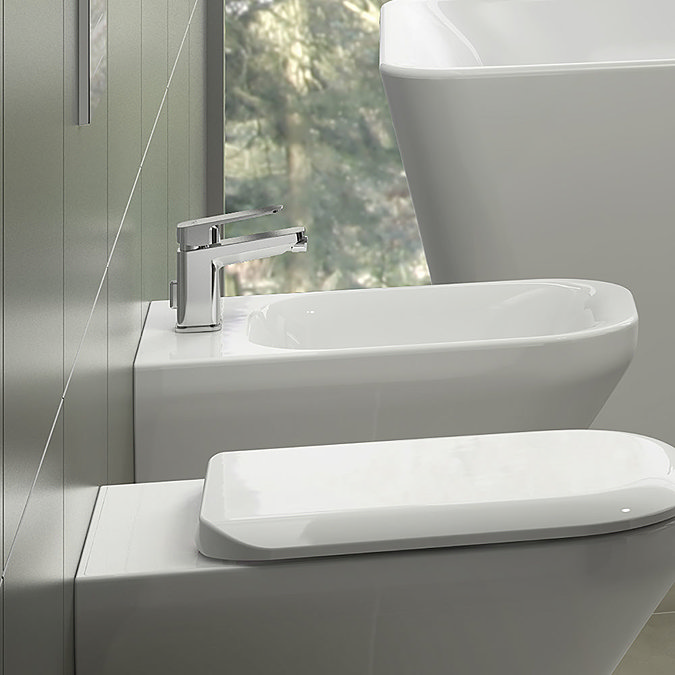 Ideal Standard Tonic II Bidet Mixer with Pop-up Waste - A6336AA Standard Large Image