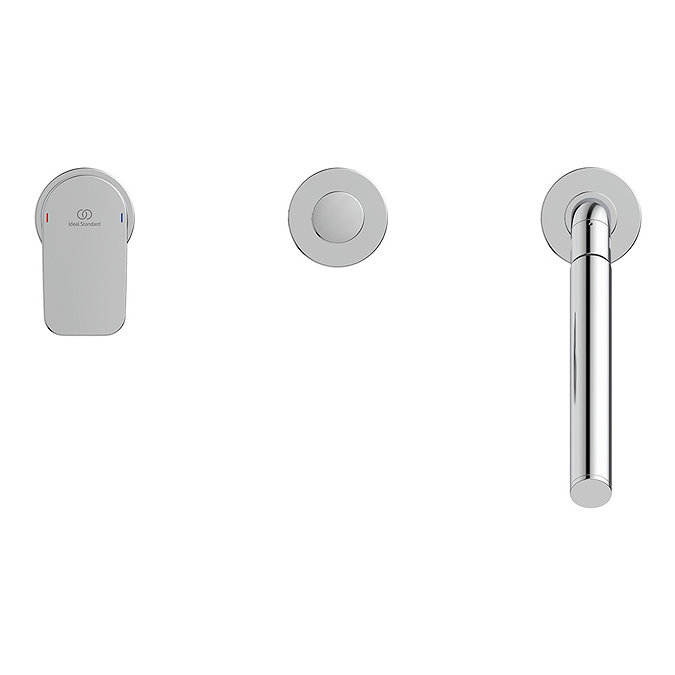 Ideal Standard Tonic II Single Lever 3-Hole Bath Shower Mixer with Spout  Feature Large Image