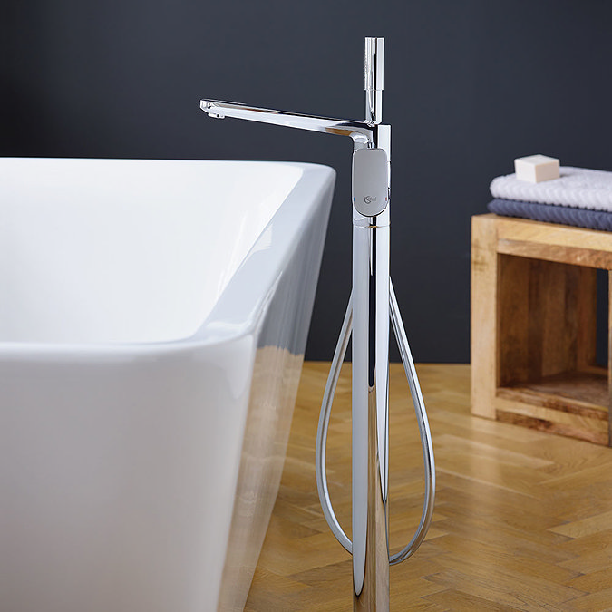 Ideal Standard Tonic II Single Lever Freestanding Bath Shower Mixer  Standard Large Image