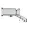 Ideal Standard Tonic II Single Lever Manual Exposed Bath Shower Mixer Profile Large Image