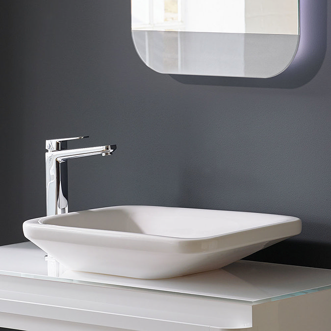 Ideal Standard Tonic II Single Lever Tall Basin Mixer - A6329AA In Bathroom Large Image