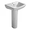 Ideal Standard Vue 55cm 1TH Basin + Pedestal Large Image