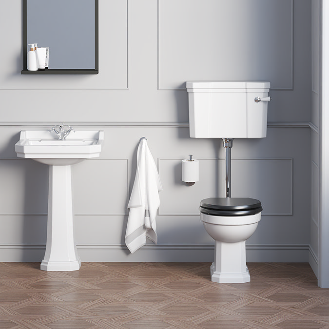 Ideal Standard Waverley 560mm 1 Tap Hole Basin + Pedestal