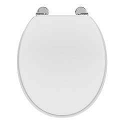 Ideal Standard Waverley White Standard Toilet Seat & Cover Large Image