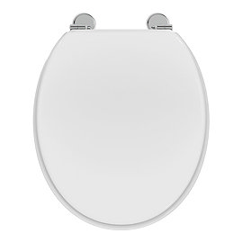 Ideal Standard Waverley White Standard Toilet Seat & Cover Large Image
