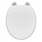 Ideal Standard Waverley White Standard Toilet Seat & Cover Large Image