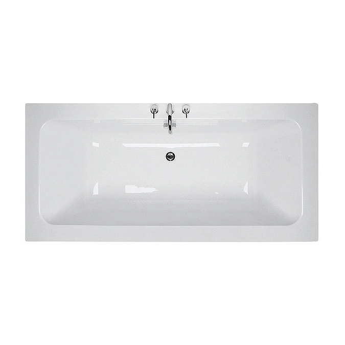Ideal Standard White 1700 x 800mm 0TH Double Ended Idealcast Bath Large Image