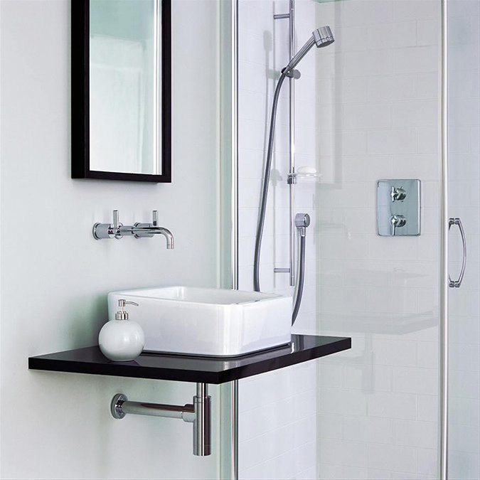 Ideal Standard White Cube 40cm 0TH Vessel Basin Feature Large Image
