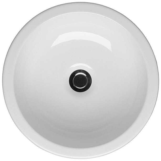 Ideal Standard White Round 40cm 0TH Vessel Basin  Feature Large Image
