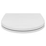 Ideal Standard White Toilet Seat & Cover  In Bathroom Large Image