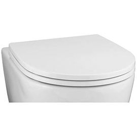 Ideal Standard White Toilet Seat & Cover Medium Image
