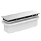 Ideal Standard White Ultraflat New Rectangular Shower Tray + Waste  In Bathroom Large Image