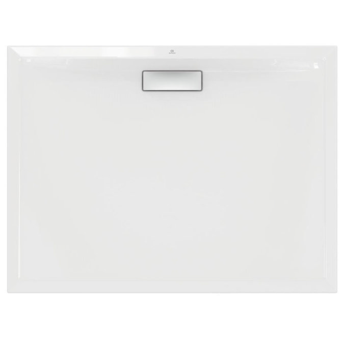 Ideal Standard White Ultraflat New Rectangular Shower Tray + Waste  Profile Large Image