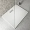 Ideal Standard Gloss White Ultraflat New Rectangular Shower Tray + Waste