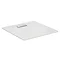 Ideal Standard Gloss White Ultraflat New Square Shower Tray + Waste