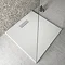 Ideal Standard Gloss White Ultraflat New Square Shower Tray + Waste