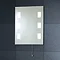 Illuminated Back Lit Mirror 500 x 390mm Large Image