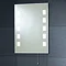 Illuminated Back Lit Mirror 700 x 500mm Large Image
