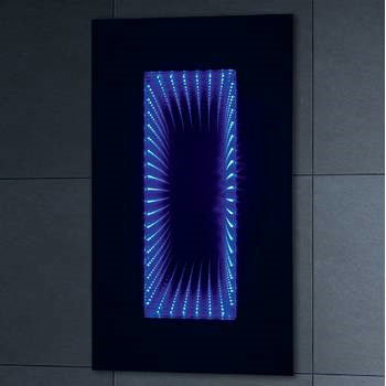 Illuminated Infiniti Mirror 900 x 500mm Large Image