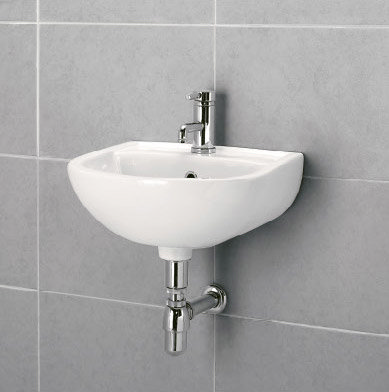 Impact 450 Ceramic Cloakroom Basin Large Image