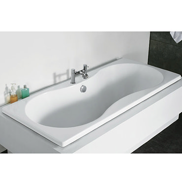 Impala 1800 x 800 Acrylic Bath Tub with Support Frame Profile Large Image
