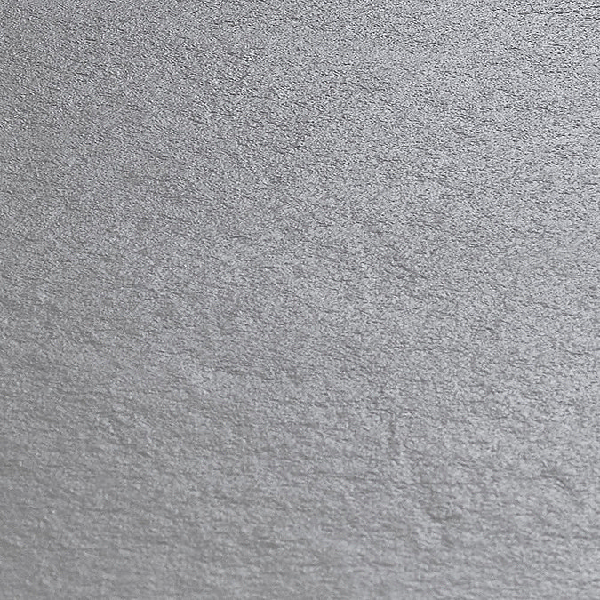 Imperia 1400 x 800mm Graphite Slate Effect Rectangular Shower Tray + Graphite Waste  Standard Large 