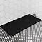 Imperia 1700 x 900mm Black Slate Effect Rectangular Shower Tray + Black Waste