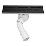 Imperia 300 Linear Grid Cover Waste Kit Matt Black