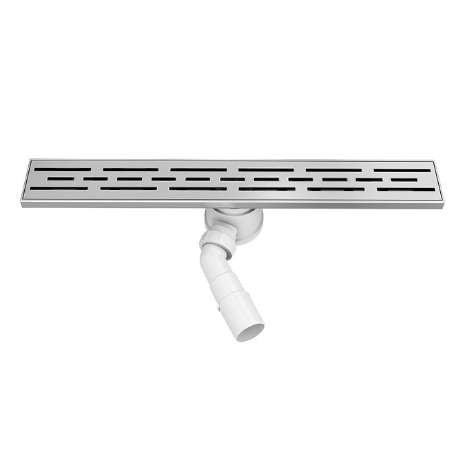 Imperia 600 Linear Grid Cover Waste Kit Brushed Chrome