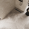 Imperia 600 Linear Wet Room Rectangular Tray Former Kit (End Waste in Matt Black)