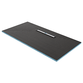 Imperia 600 Linear Wet Room Rectangular Tray Former (Offset Centre Drain) 1800 x 900 x 30mm