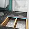 Imperia 600 Linear Wet Room Square Tray Former (End Drain)