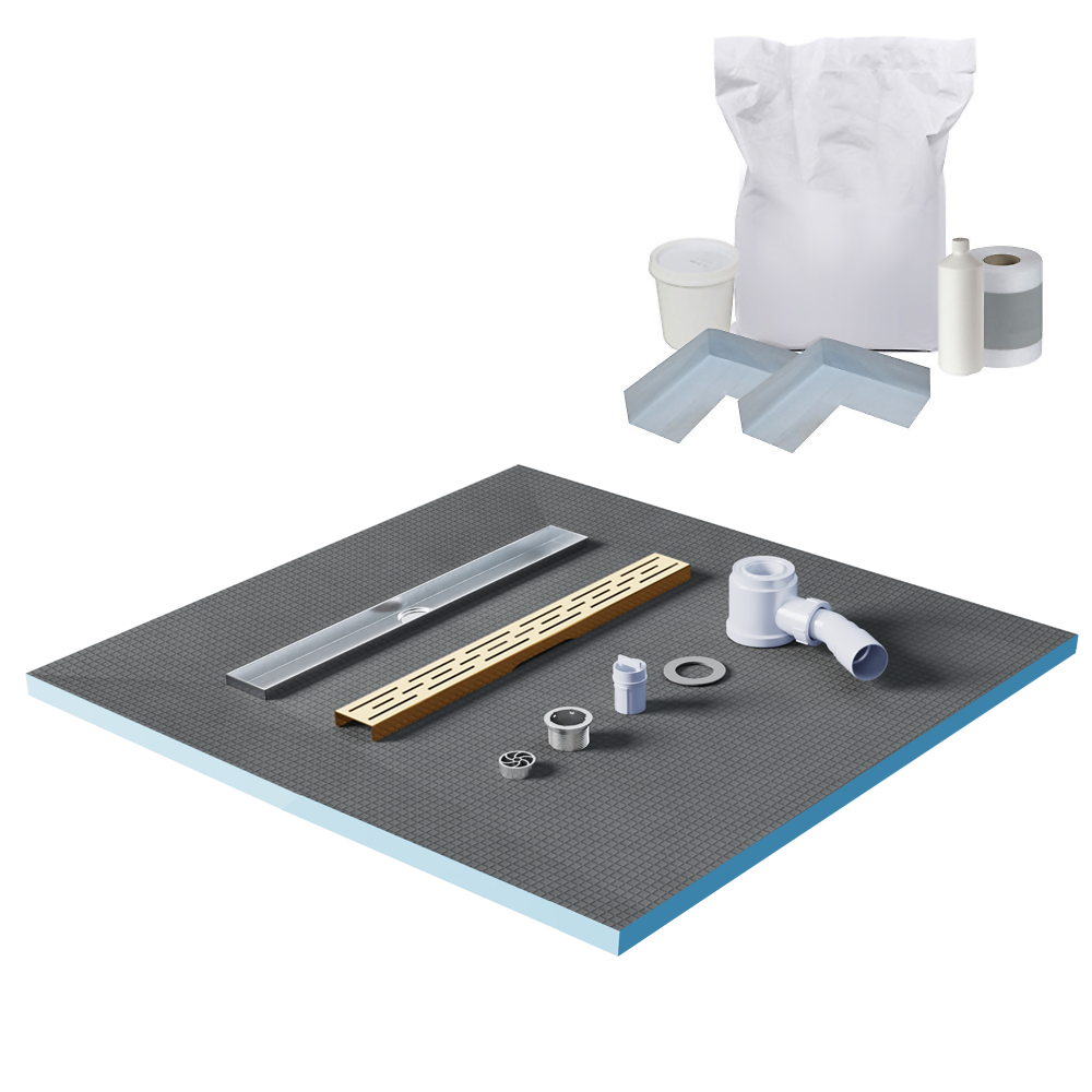 Receveur De Douche Rectangulaire Victoria Imperia - Noir Mat - Neuf
