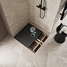Imperia Wet Room Square Tray Former (Centre Drain)