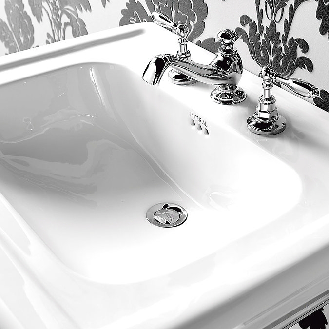 Imperial Etoile 605mm Medium Basin + Full Pedestal  Profile Large Image