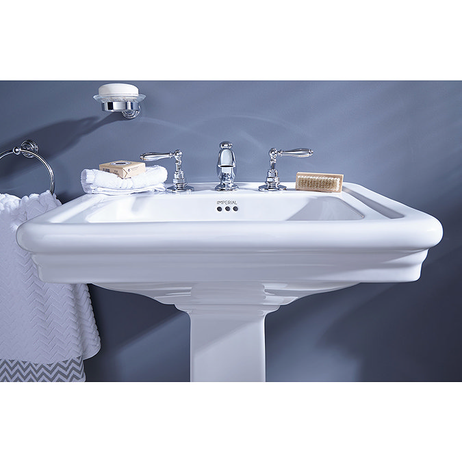 Imperial Etoile 605mm Medium Basin + Full Pedestal  Feature Large Image