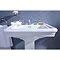 Imperial Etoile 605mm Medium Basin + Full Pedestal  Feature Large Image