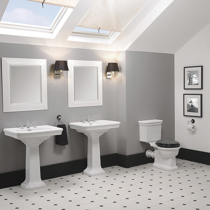 Imperial Etoile 700mm Large Basin + Full Pedestal Standard Large Image