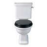 Imperial Etoile Close Coupled Toilet with Chrome Flush Lever Large Image