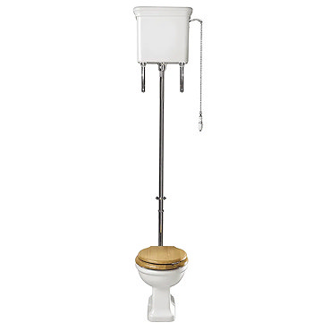 Imperial Etoile High Level Toilet with Chrome Fittings  Profile Large Image